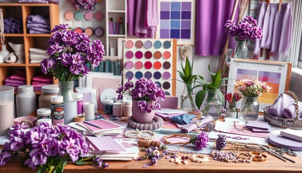 DIY Lila Projekte DIY Lila Projekte
