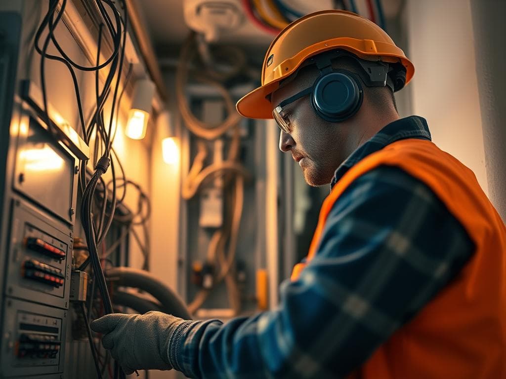 Elektroinstallation Wartung