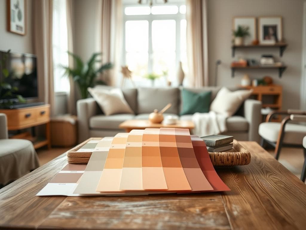Farbauswahl für Wohnzimmer