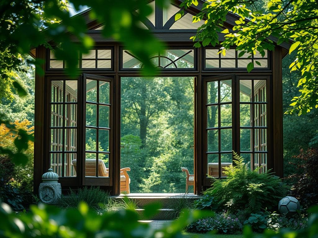 Fenster Gartenhaus