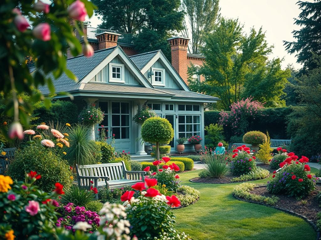 Gartengestaltung mit Gartenhaus