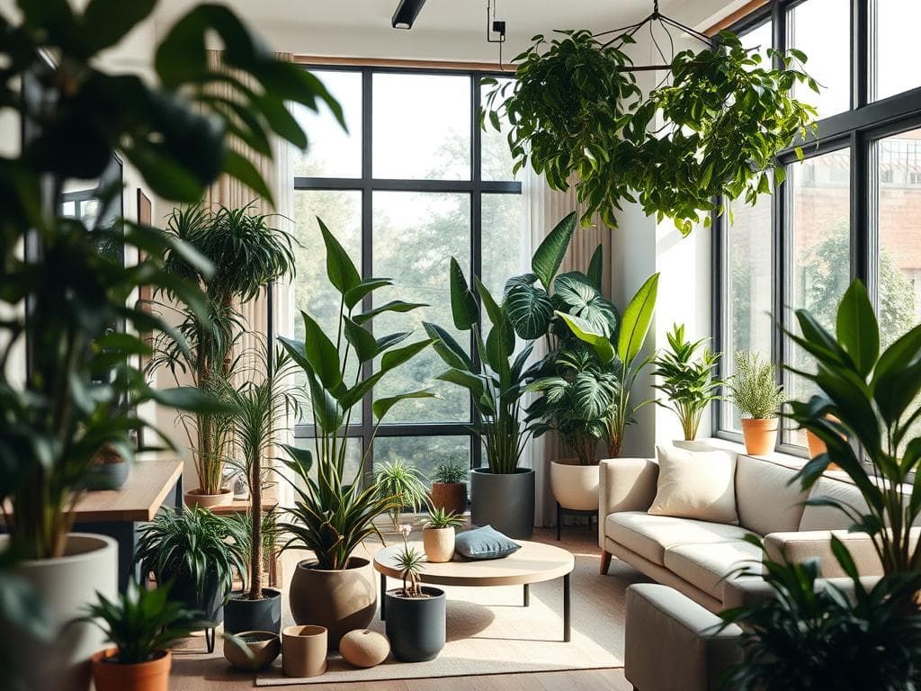 Pflanzen im Wohnzimmer Dekor Pflanzen im Wohnzimmer Dekor