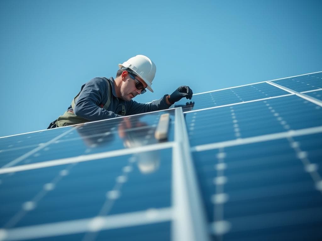 Solaranlagen Wartung