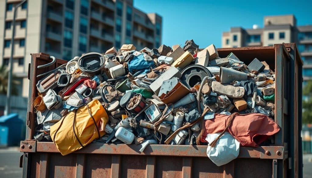 was kostet ein container mischmüll