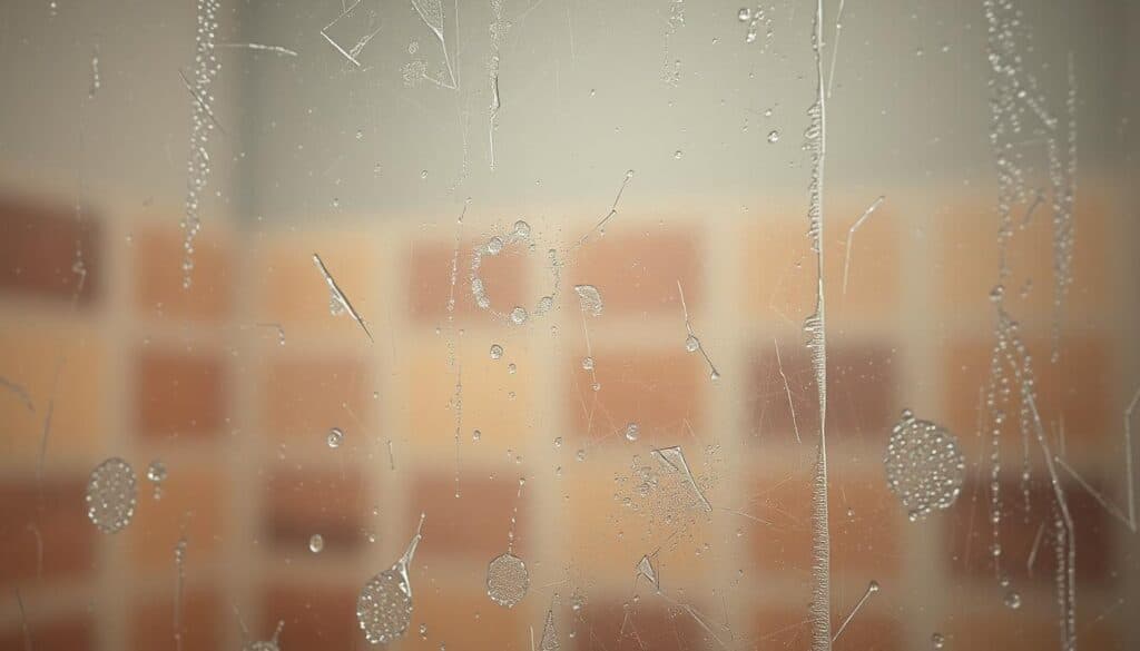 Glasdusche Reinigungsfehler