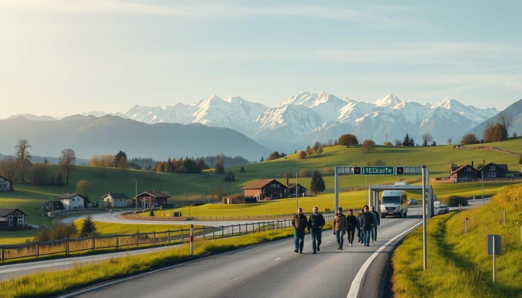 In der Schweiz arbeiten in Deutschland wohnen