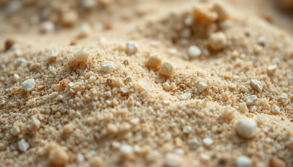 Quarzsand Bodenstruktur Rasenpflege Quarzsand Bodenstruktur Rasenpflege