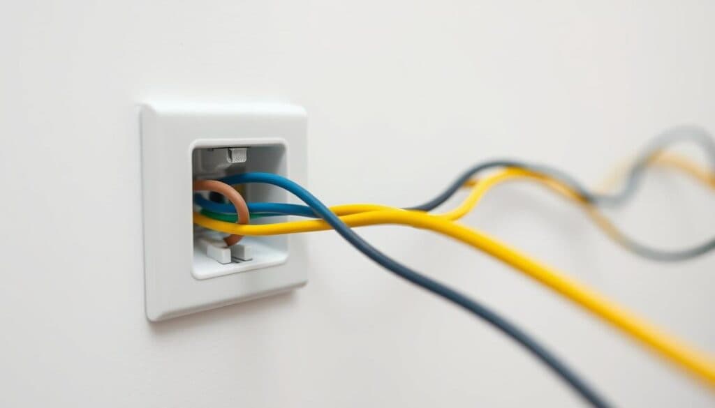 Steckdose Kabel Farben Elektroinstallation Steckdose Kabel Farben Elektroinstallation