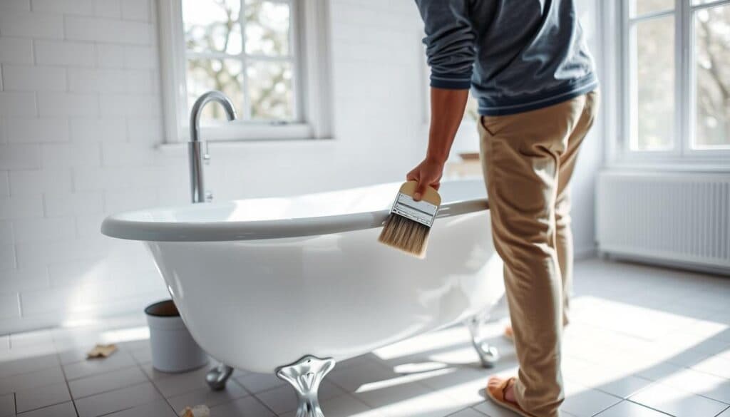 Badewanne streichen