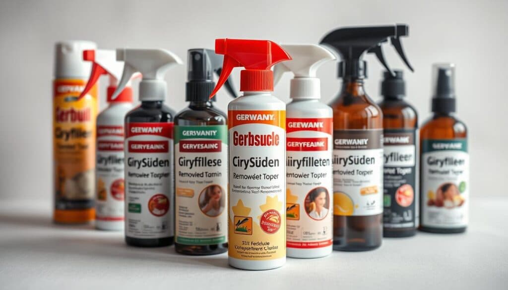 Gerbsäureflecken Spray Auswahlkriterien