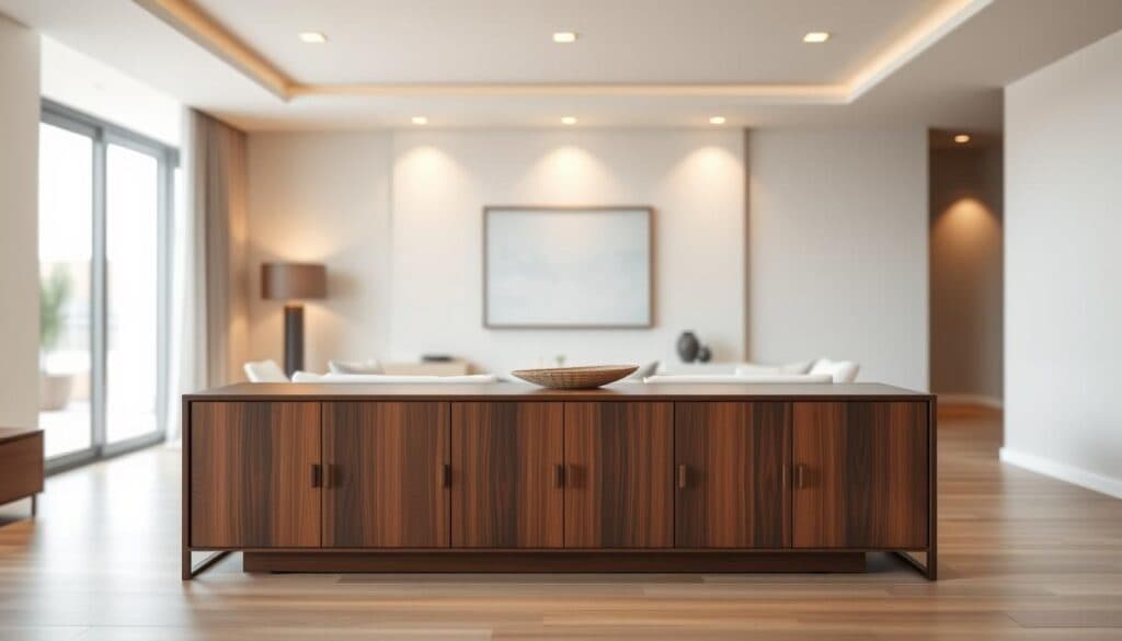 Modernes Sideboard im Wohnzimmer Modernes Sideboard im Wohnzimmer