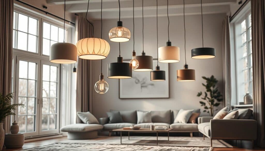 Moderne Hängelampen im Wohnzimmer Moderne Hängelampen im Wohnzimmer