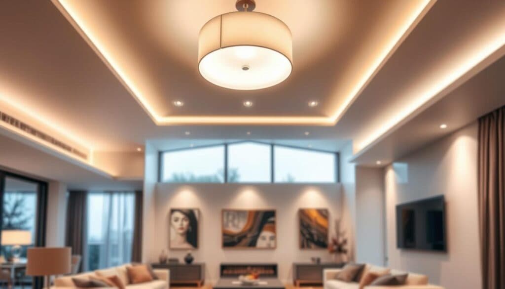 Moderne Wohnzimmerbeleuchtung Smart Home Moderne Wohnzimmerbeleuchtung Smart Home