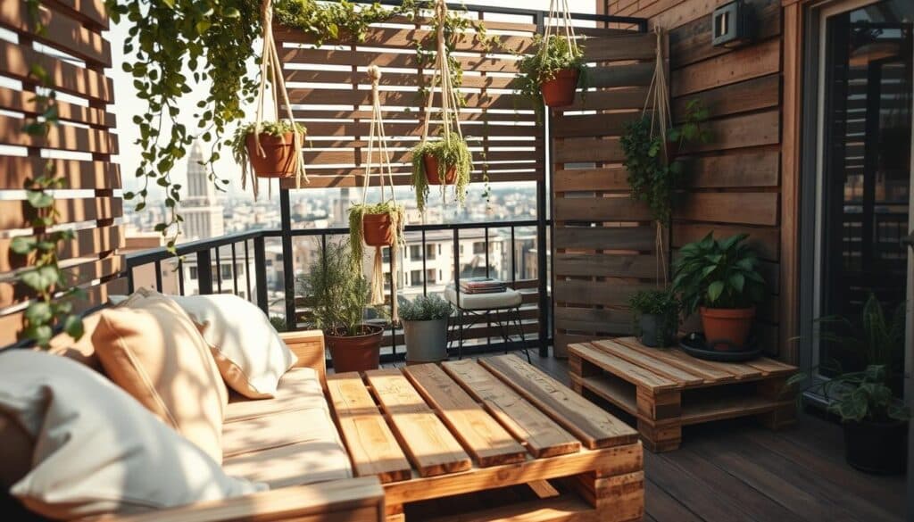 DIY Ideen für Balkon Möbel aus Paletten DIY Ideen für Balkon Möbel aus Paletten