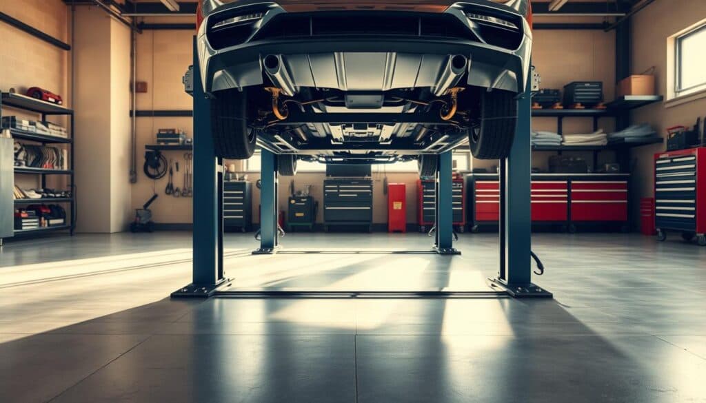 Mobile Hebebühne für Garage