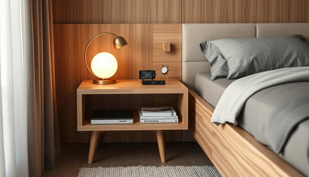 Nachttisch hoch für Boxspringbett