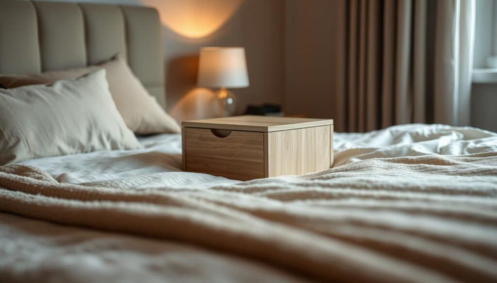 Schlafzimmer Integration Nachttisch Design