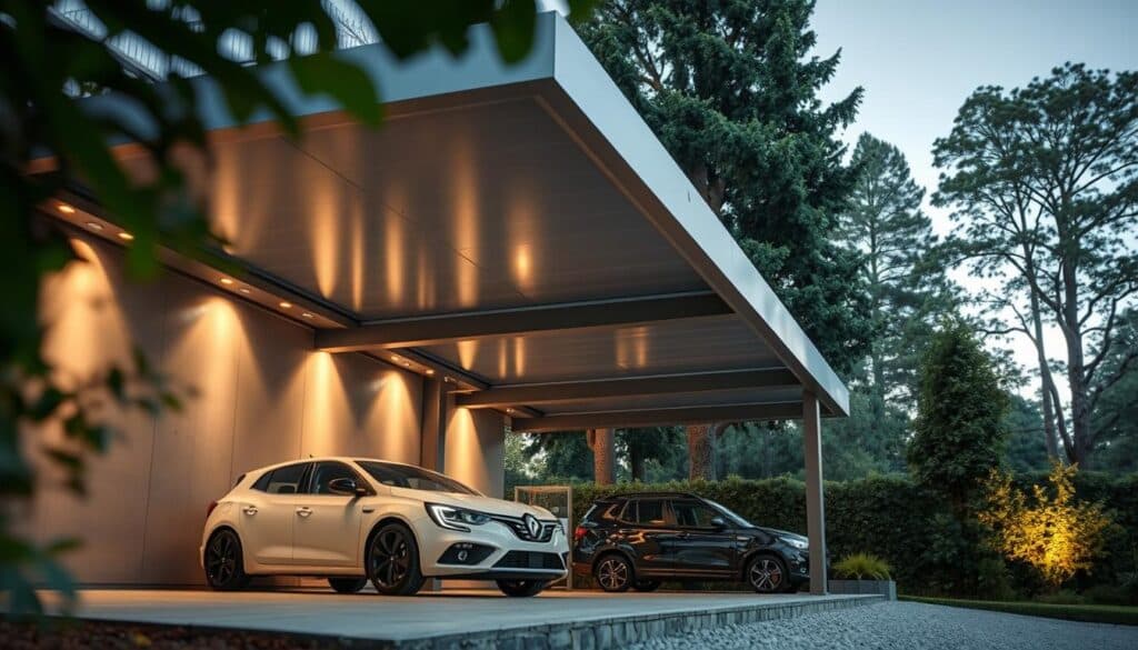 Carport verkleiden