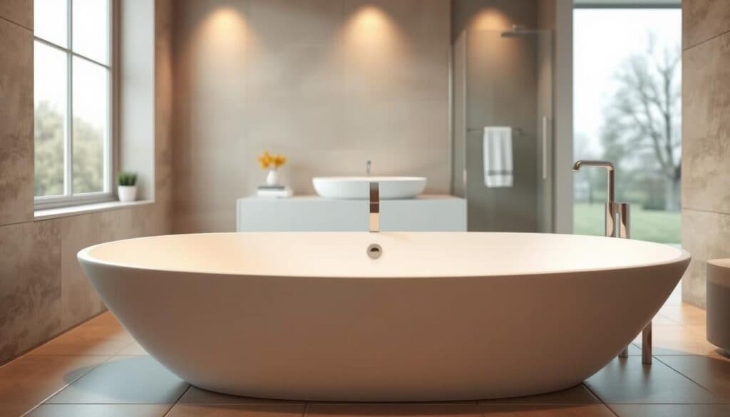 Höhe Badewanne