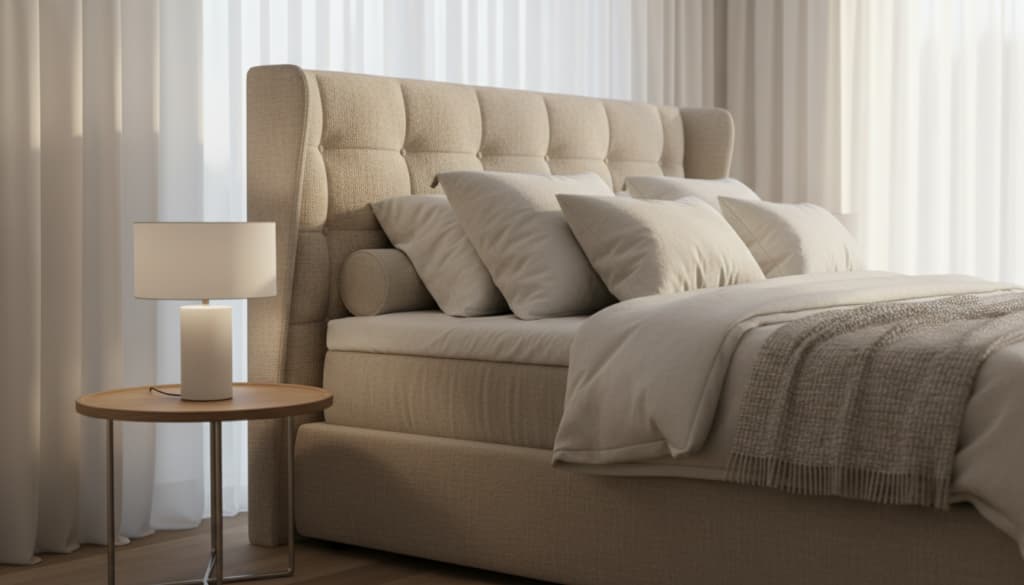 Boxspringbett mit Matratze