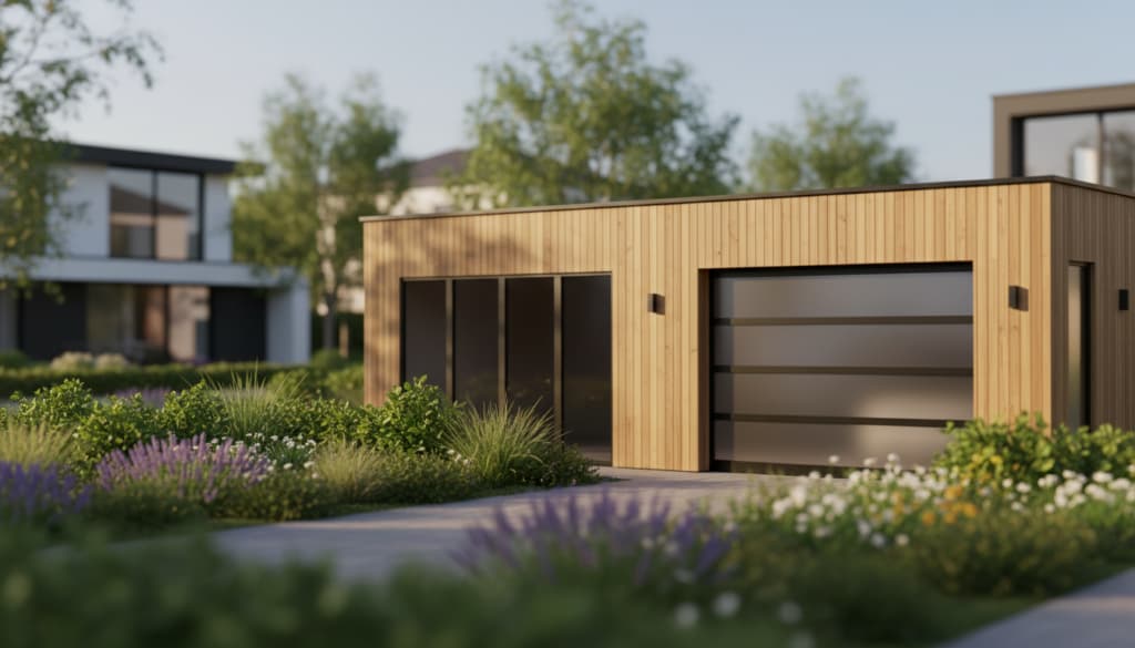 Garage Holz