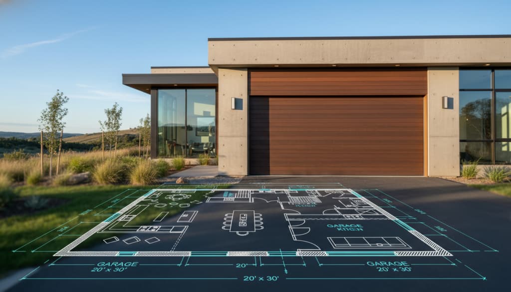 Integration Haus Garage Grundriss