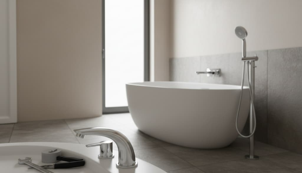Montage Set für Badewanne