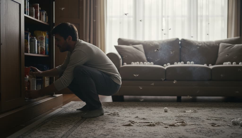 Motten in der Wohnung