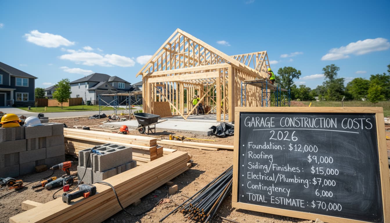 Garage bauen Kosten