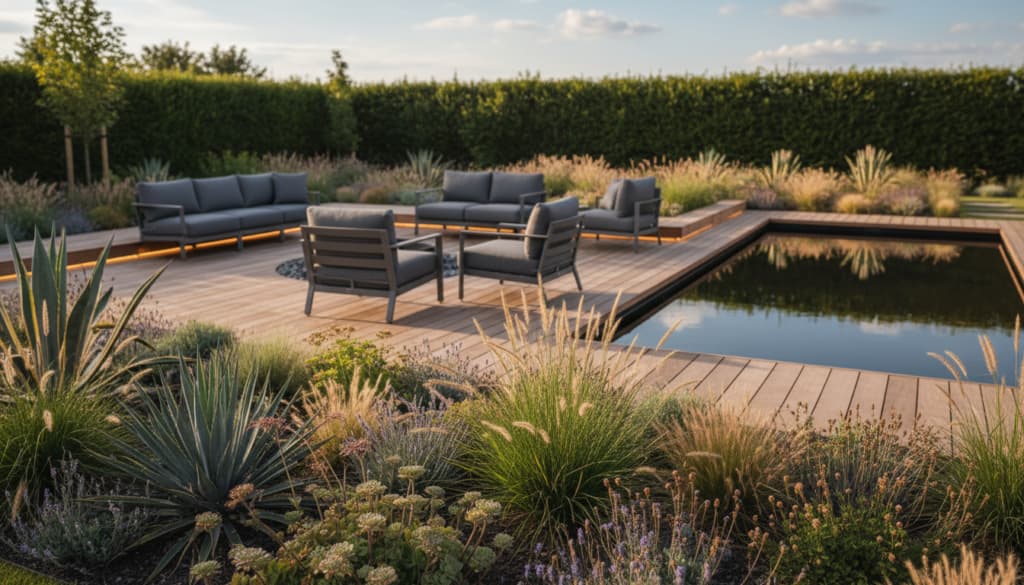 Gartengestaltung modern und pflegeleicht