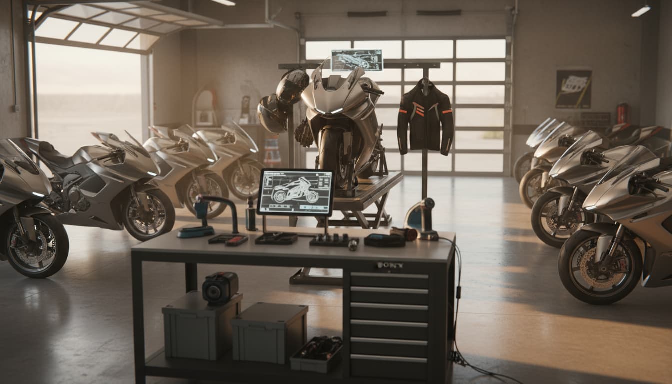Motorrad Garage