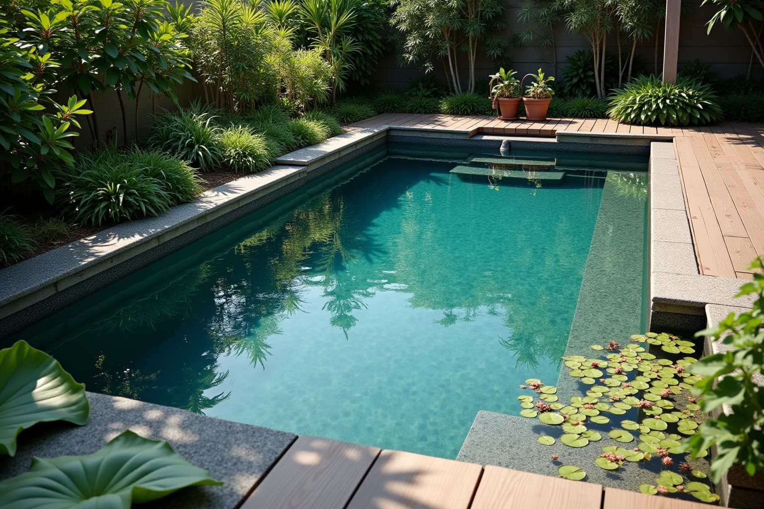 naturpool statt schwimmbecken-Titel