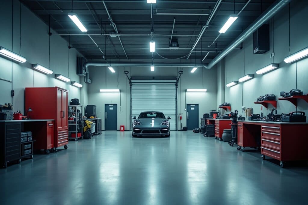 garage richtig beleuchten-Titel