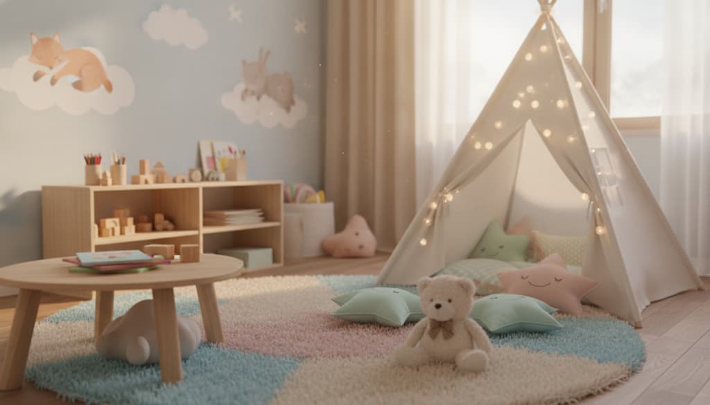 kuschelecke im kinderzimmer