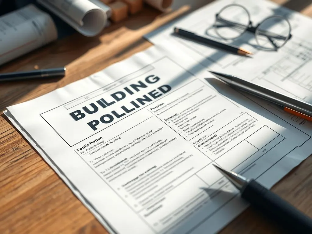 Baugenehmigung für Bauprojekte