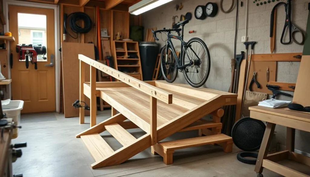 Fahrradrampe für Kellertreppe Fahrradrampe für Kellertreppe