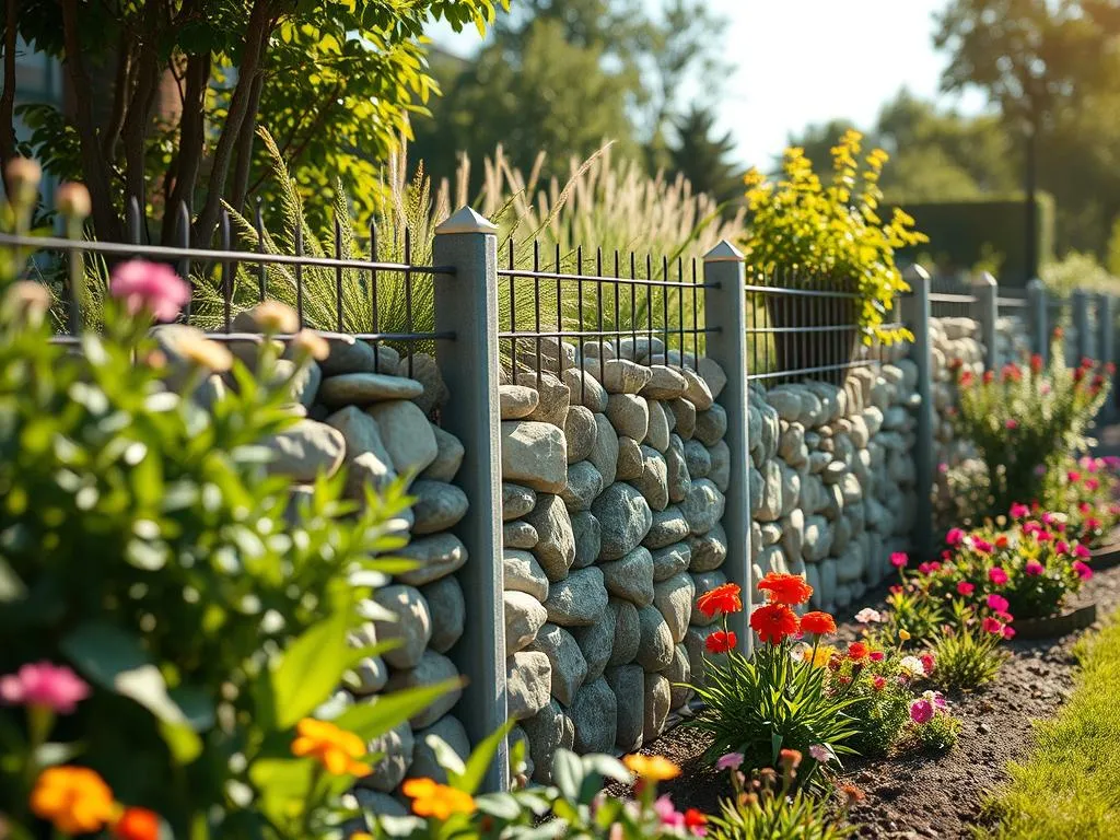 Gabionen-Landschaftsgestaltung Gabionen-Landschaftsgestaltung