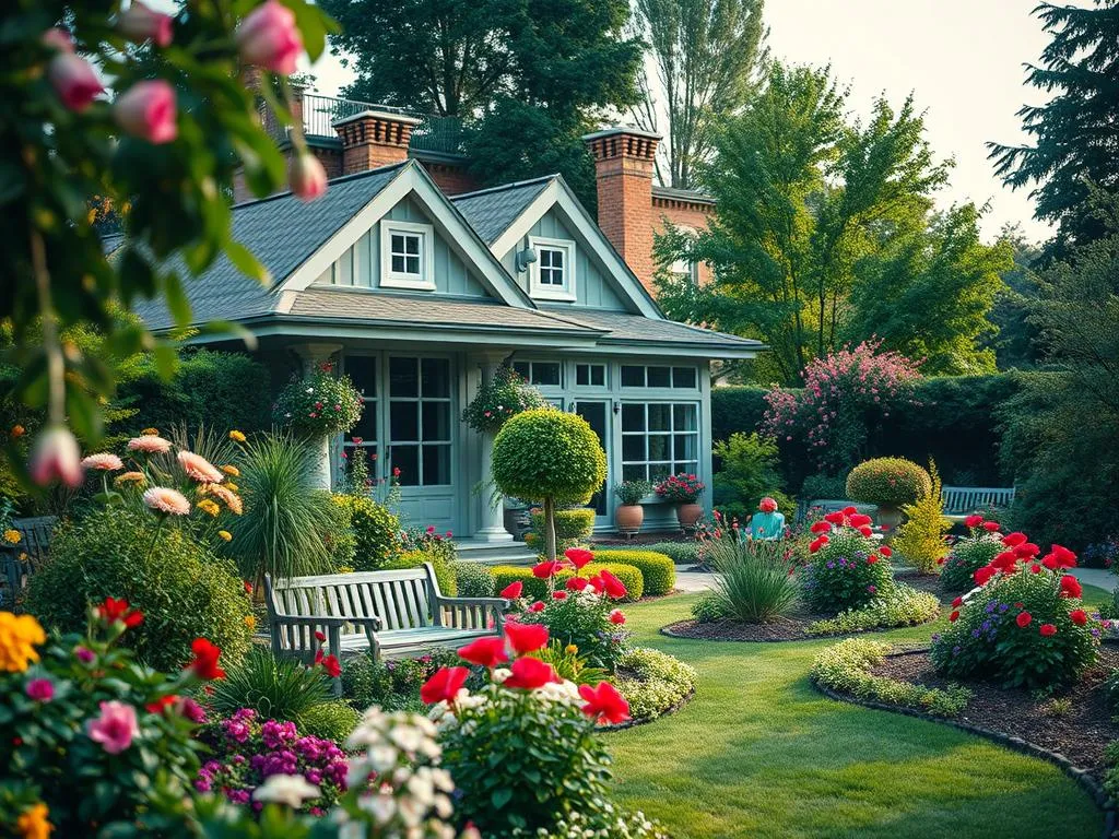 Gartengestaltung mit Gartenhaus