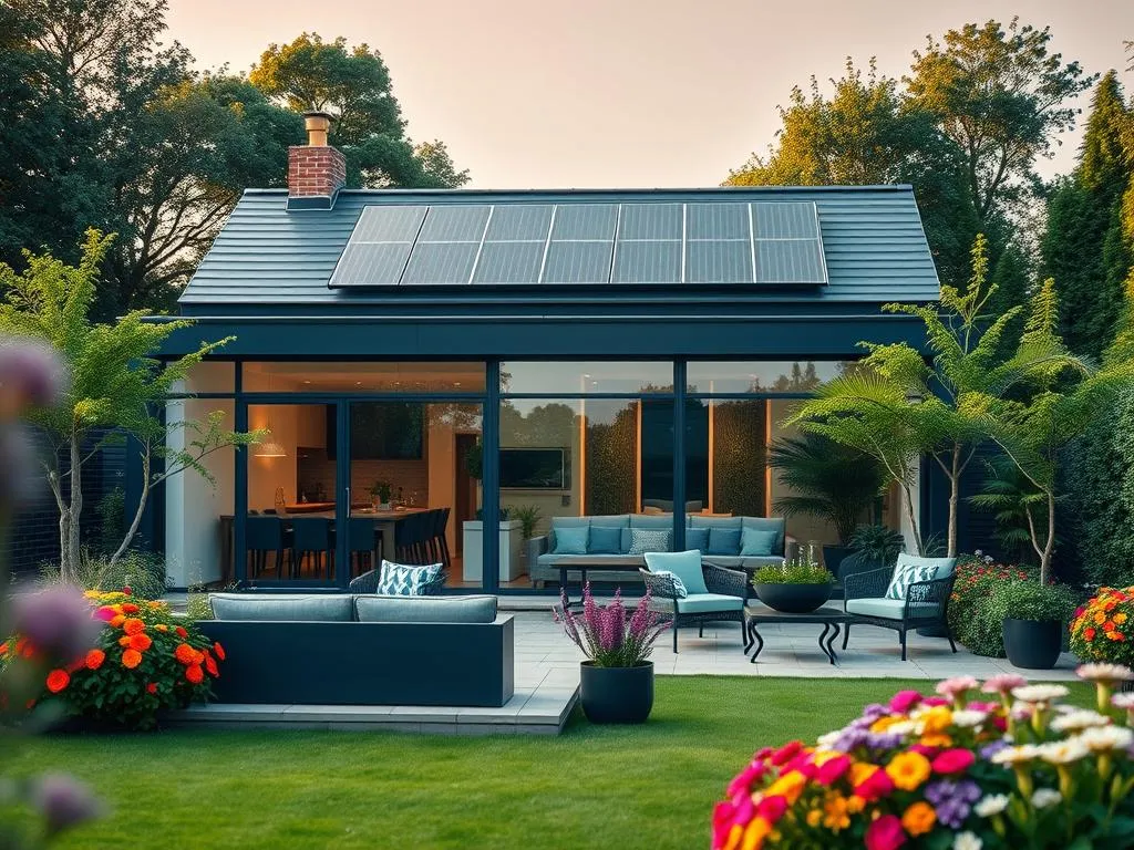 Gartenhaus mit Anbau Gartenhaus mit Anbau