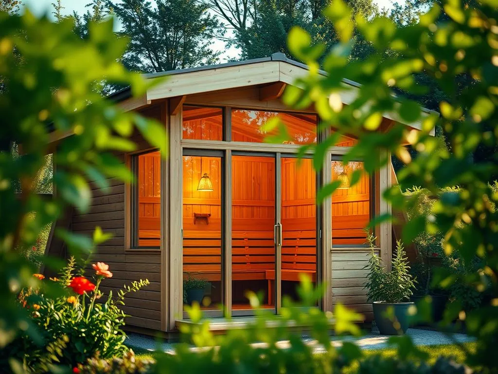 Gartenhaus mit Sauna Materialqualität Gartenhaus mit Sauna Materialqualität