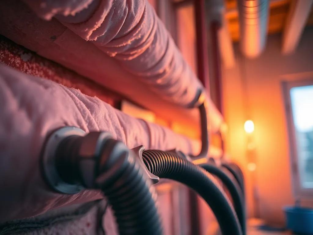 Heizungsrohr-Isolierung Energieeffizienz Heizungsrohr-Isolierung Energieeffizienz