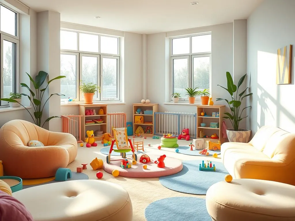 Kindersicheres Spielzimmer