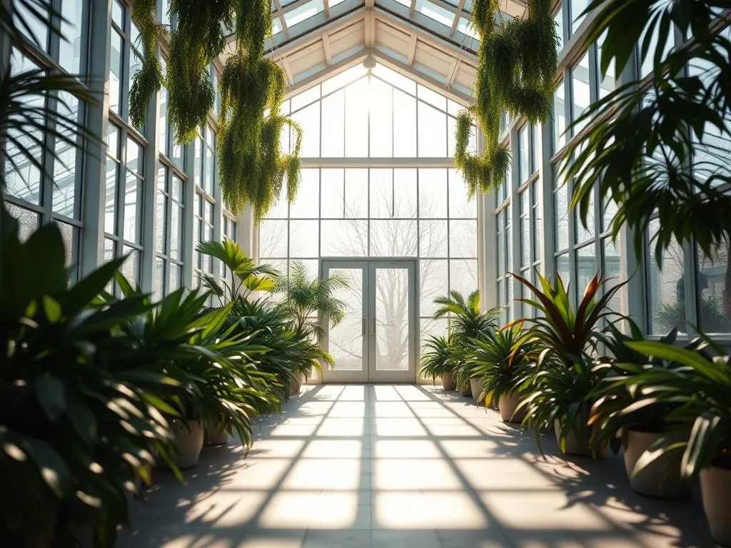 Lichtdurchflutete Räume im Wintergarten