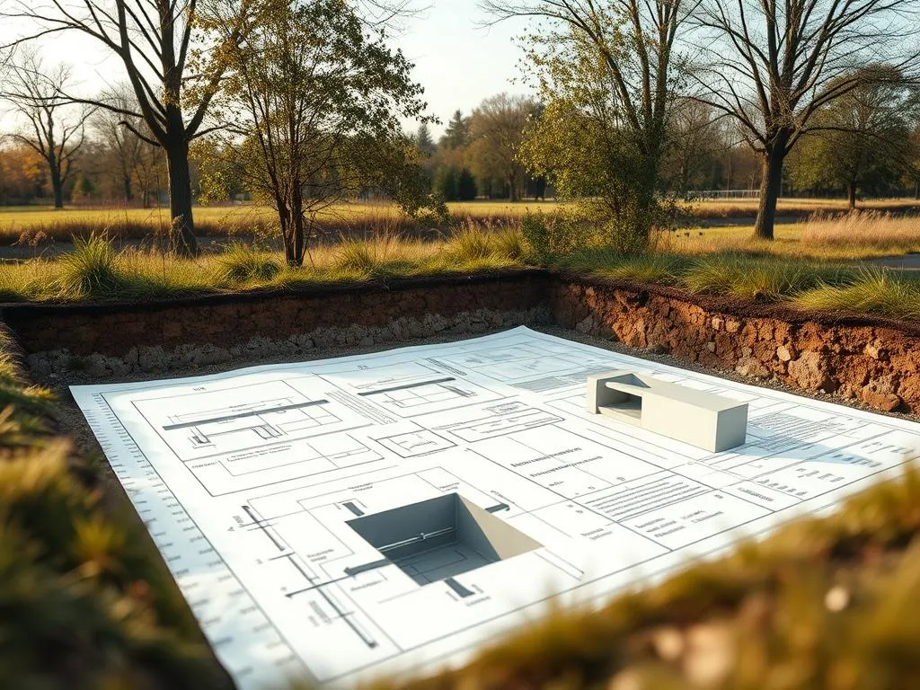 Sickerschacht Planung Sickerschacht Planung