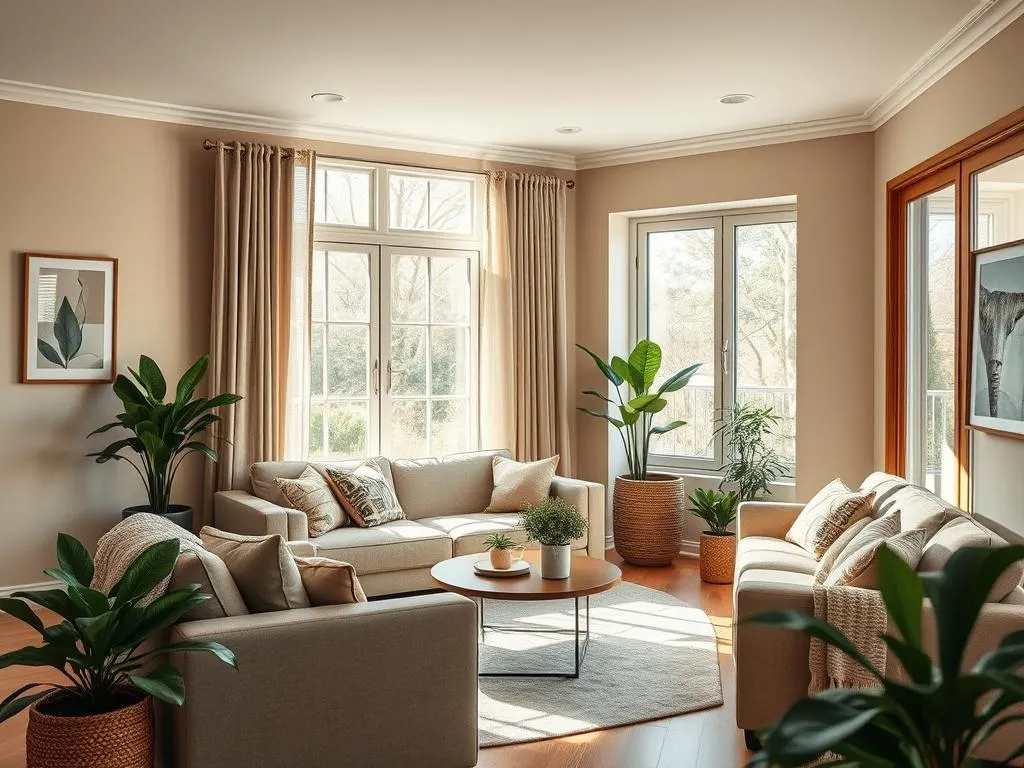 Wohnzimmer Wandfarben Ideen