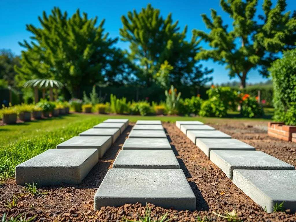 schnelles Fundament Gartenhaus