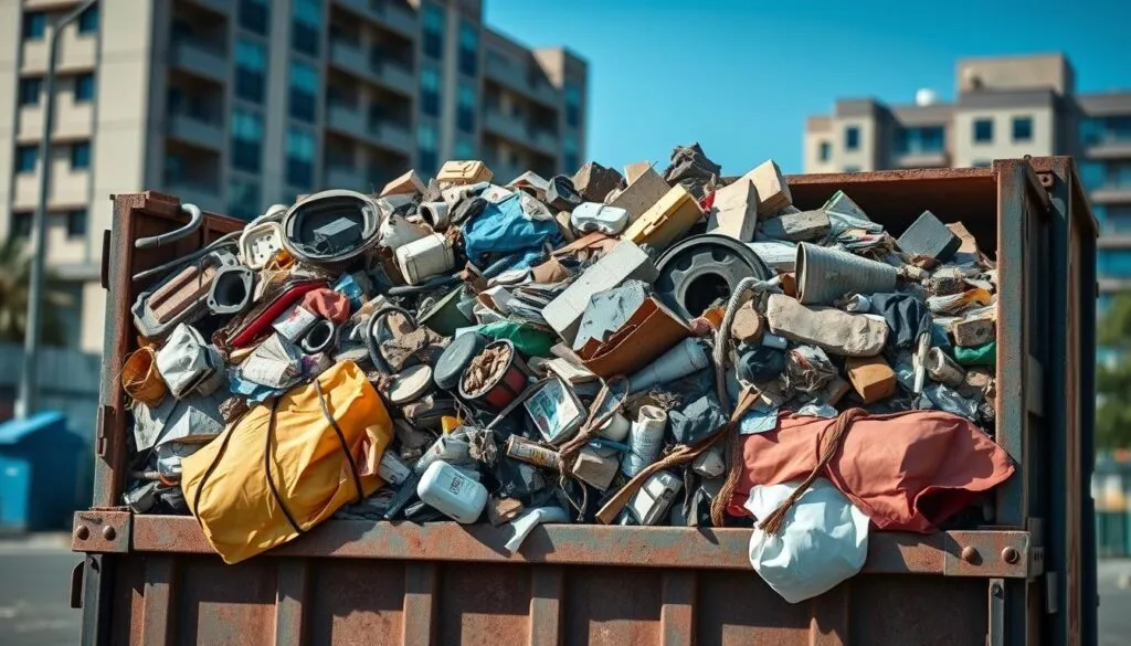 was kostet ein container mischmüll