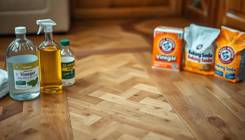 Flecken aus Parkett entfernen Hausmittel