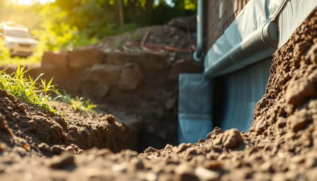 Kellertrockenlegung von außen