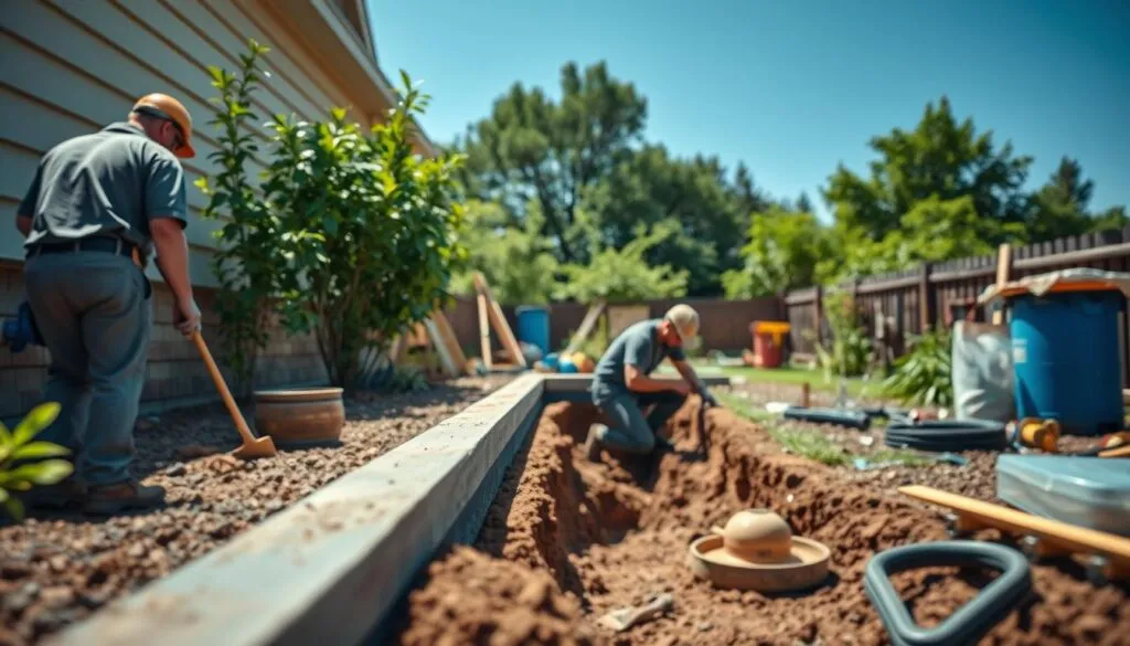 Kellertrockenlegung von außen Kellertrockenlegung von außen